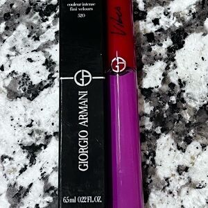 Giorgio Armani Lip Gloss in Vibrant Purple #520 NEW